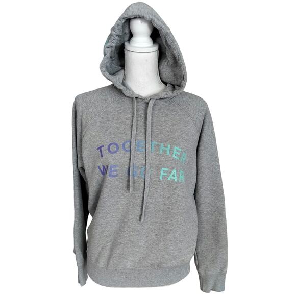 Spiritual Gangster x Peloton Size S Together We Go Far Graphic Hoodie Sweatshirt - Picture 2 of 7